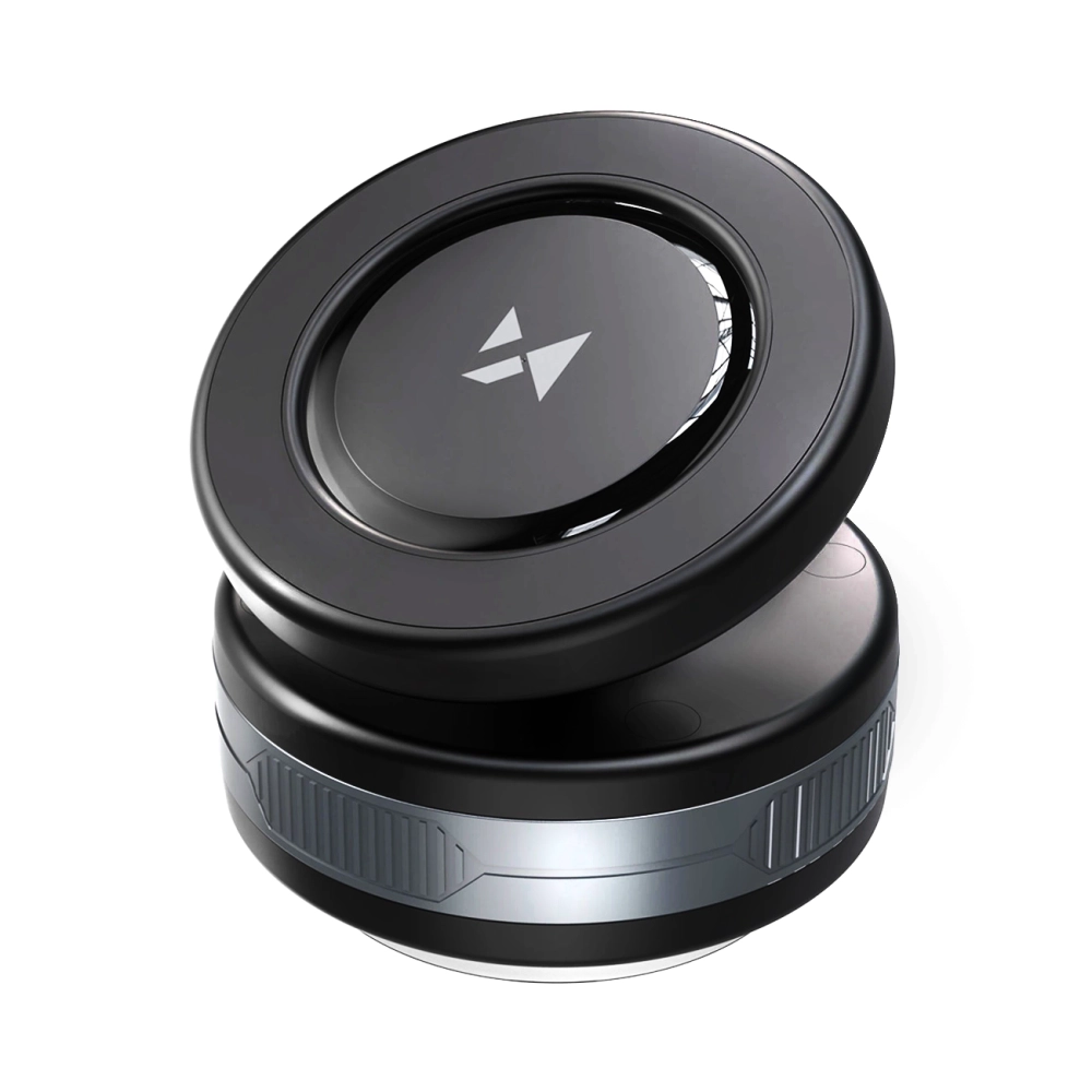 Wozinsky WUSQ-01 auto turētājs ar Qi lādētāju, MagSafe saderīgs, melns
