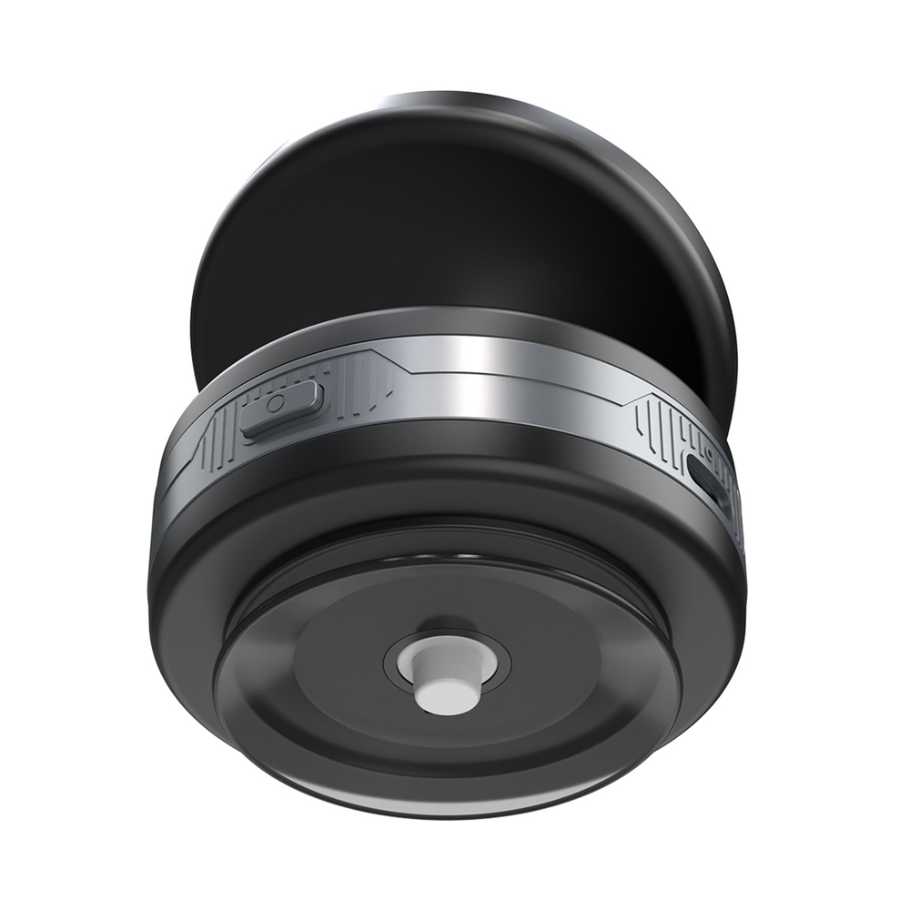 Wozinsky WUSQ-01 auto turētājs ar Qi lādētāju, MagSafe saderīgs, melns