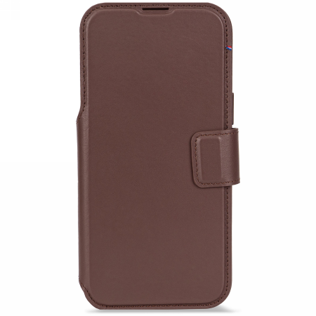 Чехол-книжка Decoded Leather Detachable для iPhone 17 Pro, Коричневый