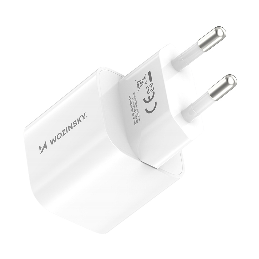Wozinsky CMWCS USB-C PD 20W sienas lādētājs – balts