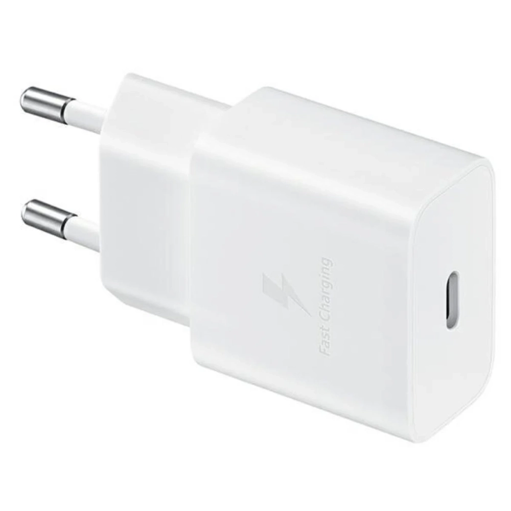 Samsung EP-T1510EWE 15W USB-C sienas lādētājs (OOB Bulk – aizvietojošais iepakojums) – balts