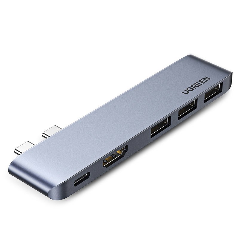 Ugreen 60559 USB-C Hub for MacBook Pro / Air - Gray