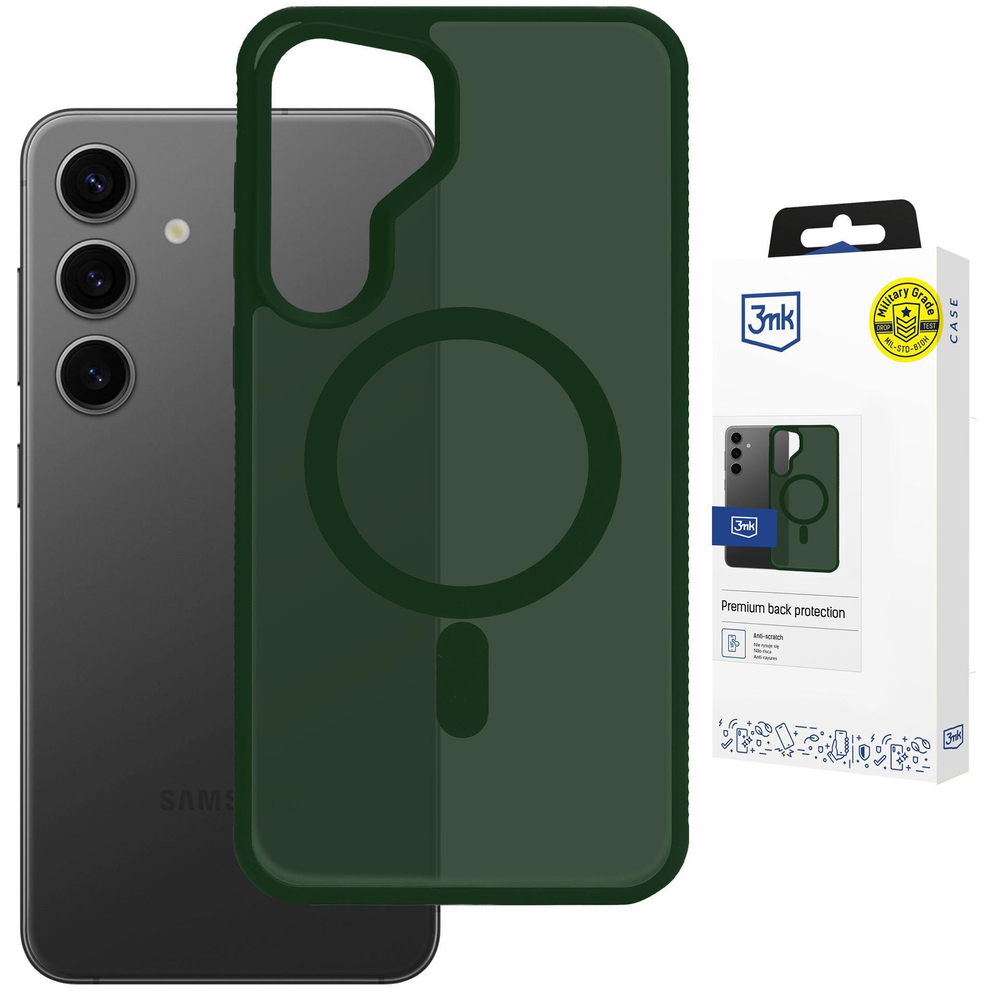 3mk Smoke MagCase vāciņš iPhone 17 Pro Max, zaļš