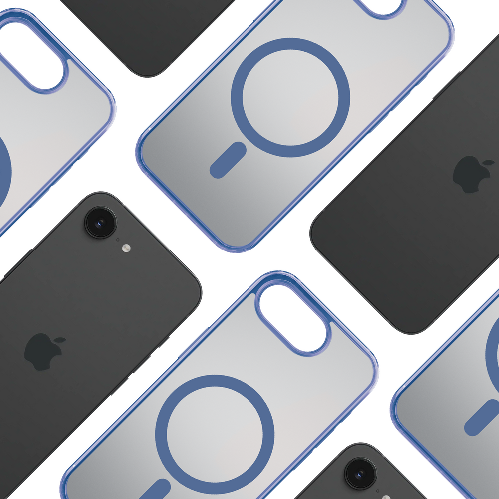 3mk Frosty MagCase vāciņš Apple iPhone 16E zils
