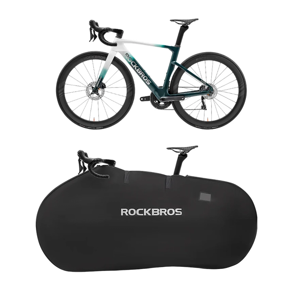 Rockbros D002 26\" Kalnu un Šosejas Velosipēdu Pārvadāšanas Soma, Melna