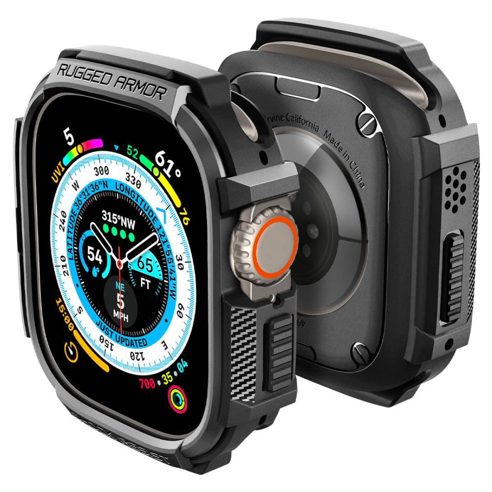 Viedpulksteņa aizsargvāciņš Spigen Rugged Armor, Apple