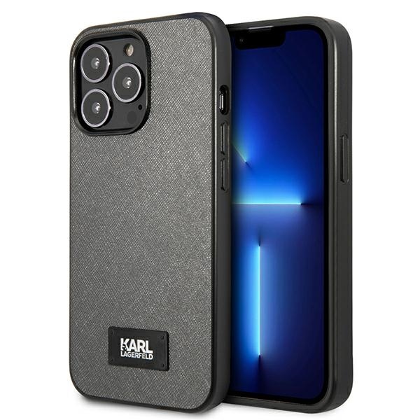 Karl Lagerfeld Saffiano Plaque vāciņš iPhone