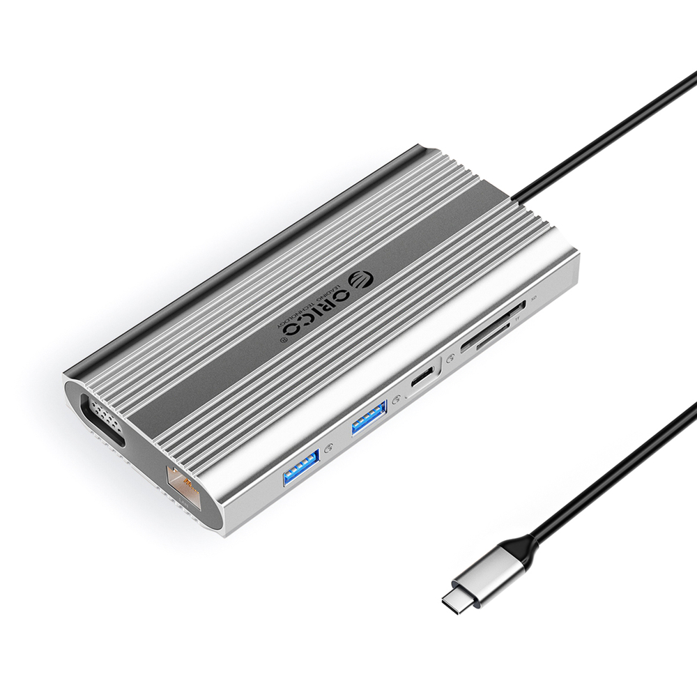 Dokstacija Orico XDR 12-in-1 USB-C HDMI