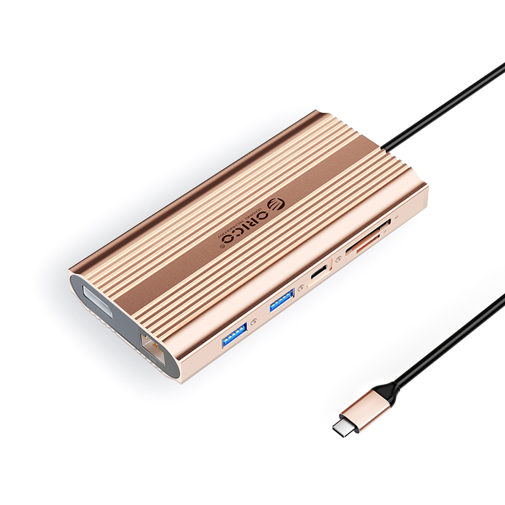 Orico XDR 12in1 USB-C dokstacija, 2x