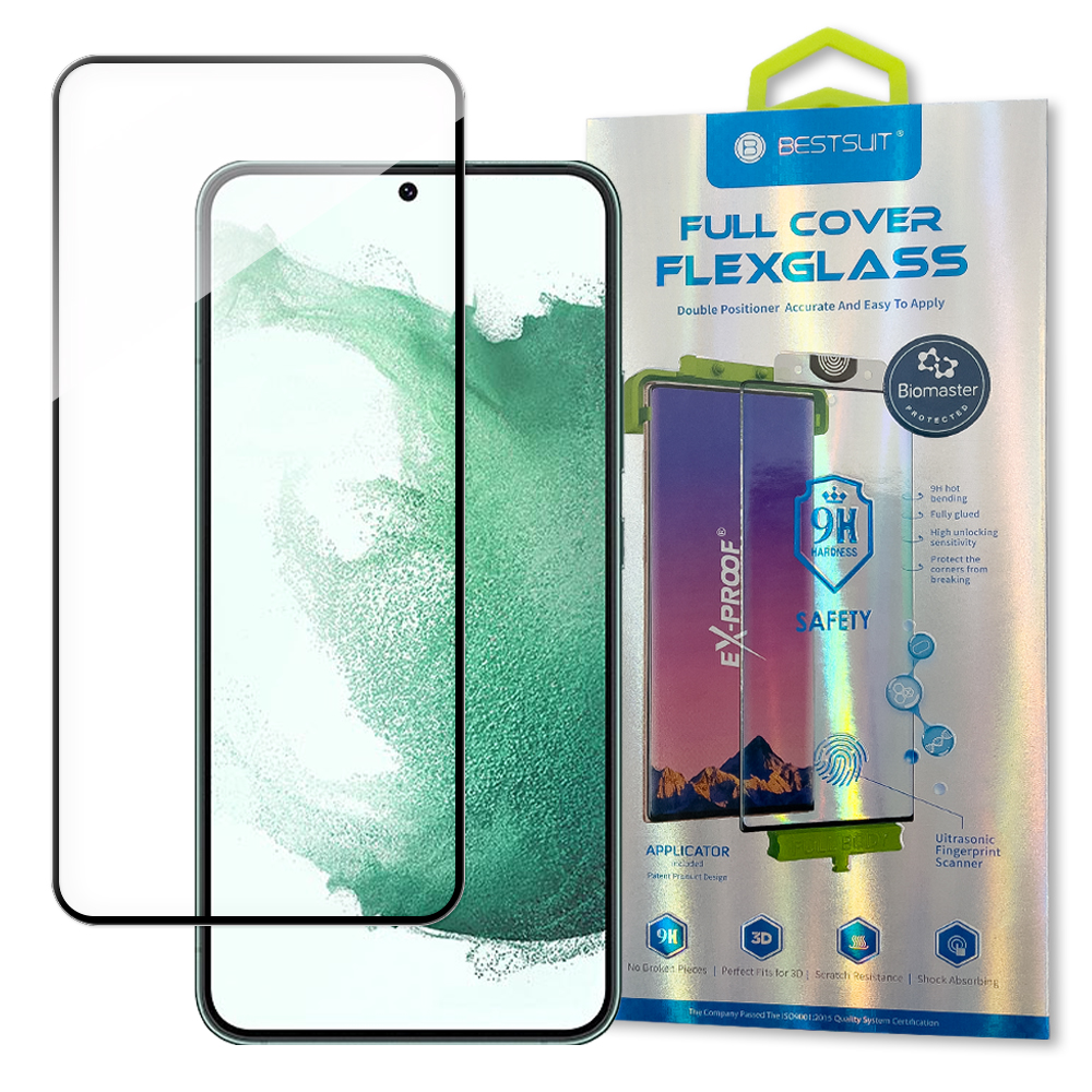 Aizsargstikls Bestsuit 3D Edge Nano Flexi