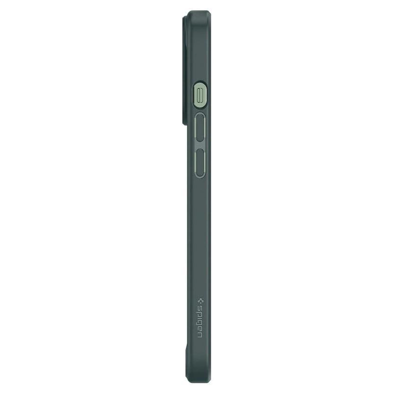 Apple iPhone 13 Pro 6.1\'\' Spigen Ultra Hybrid Case Cover, Midnight Green | Чехол Кабура Кейс...
