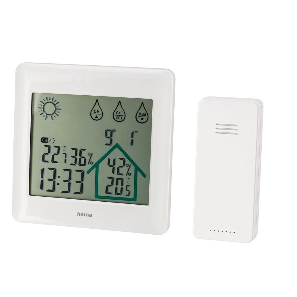Hama Weather Station Action white 186412