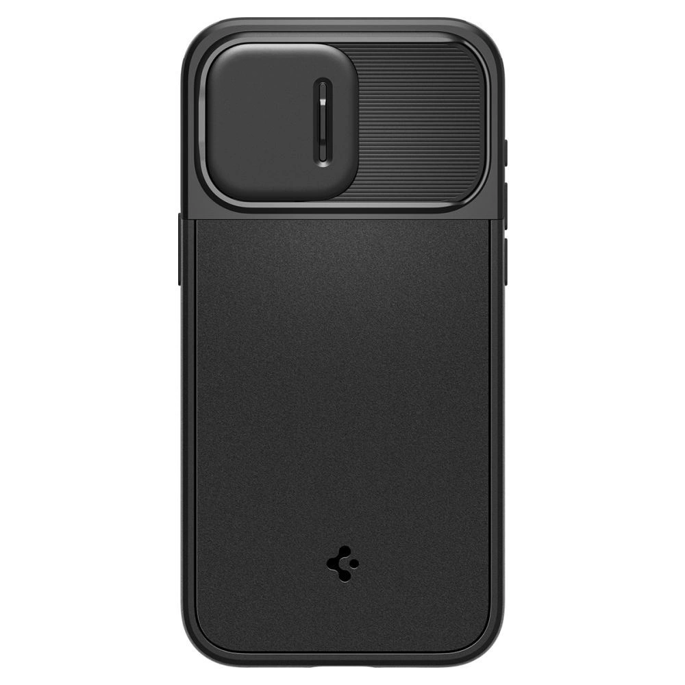 Apple iPhone 15 Pro 6.1\'\' Spigen Optik Armor Magsafe Case Cover, Black | Чехол Кейс Бампер...