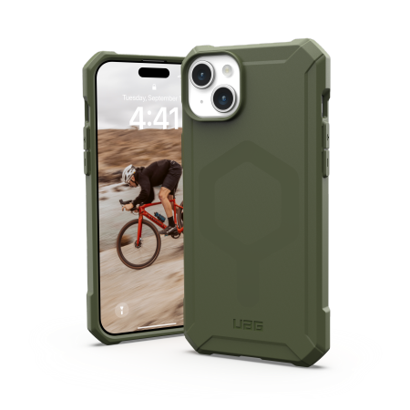 Apple iPhone 15 Plus 6.7\'\' UAG Essential Armor Magsafe Hard Case Cover, Olive | Чехол Кейс Кабура...