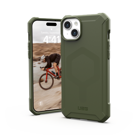 Apple iPhone 15 Plus 6.7\'\' UAG Essential Armor Magsafe Hard Case Cover, Olive | Чехол Кейс Кабура...