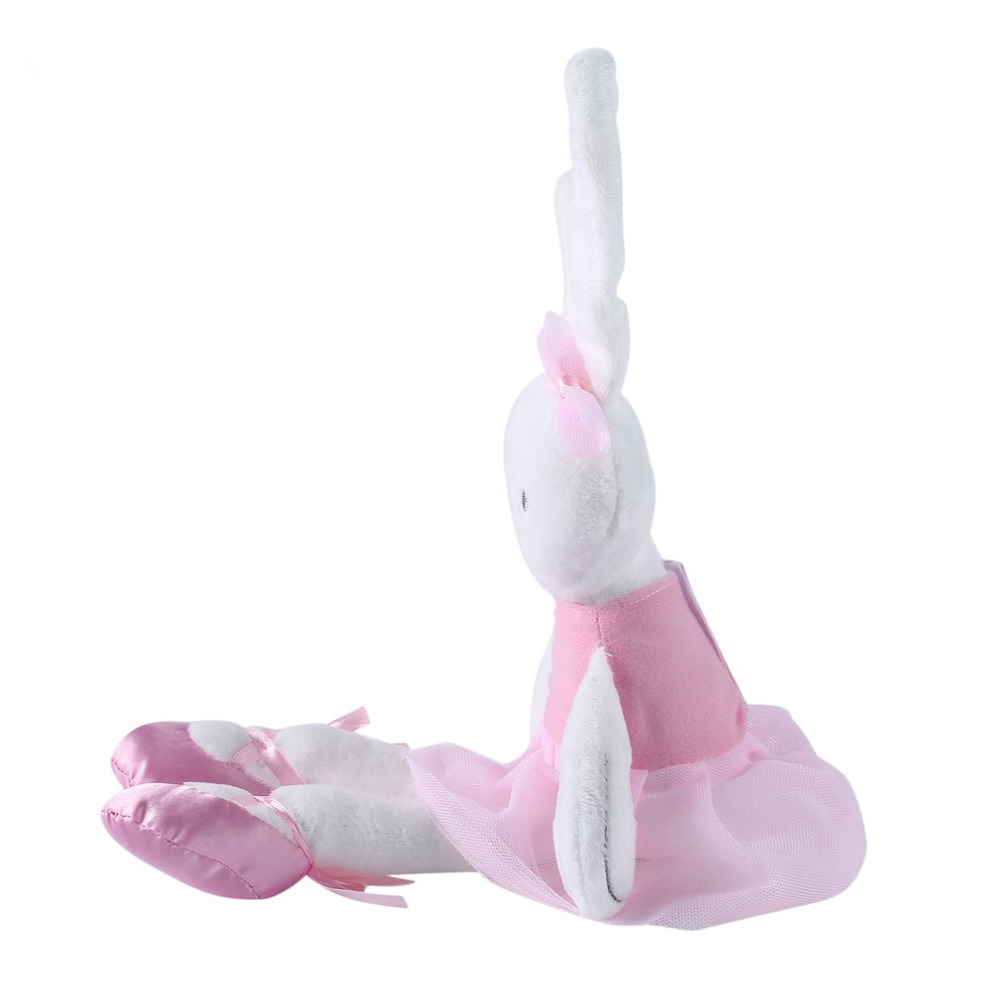 Bērnu Mīksta Plīša Rotaļlieta, 42 cm, Zaķis | Kids Baby Soft Plush Toy Pink Rabbit