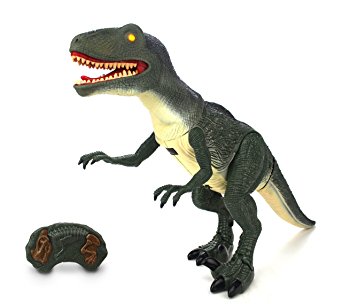 Dinosaur Velociraptor RC + sounds -Robots Dinozaurs ar skaņām
