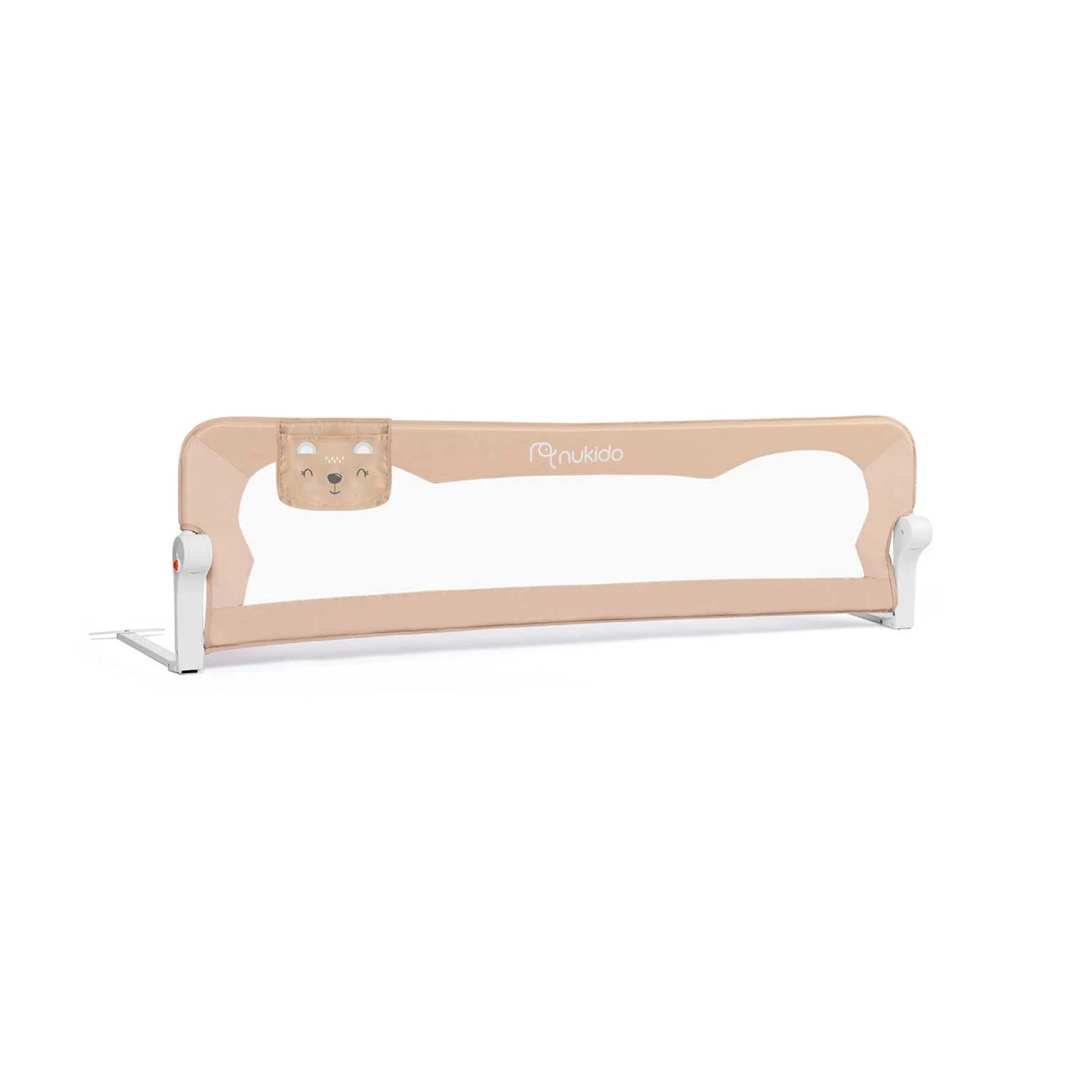 Nukido Bed Guard Rail 150x42x35 cm, Beige
