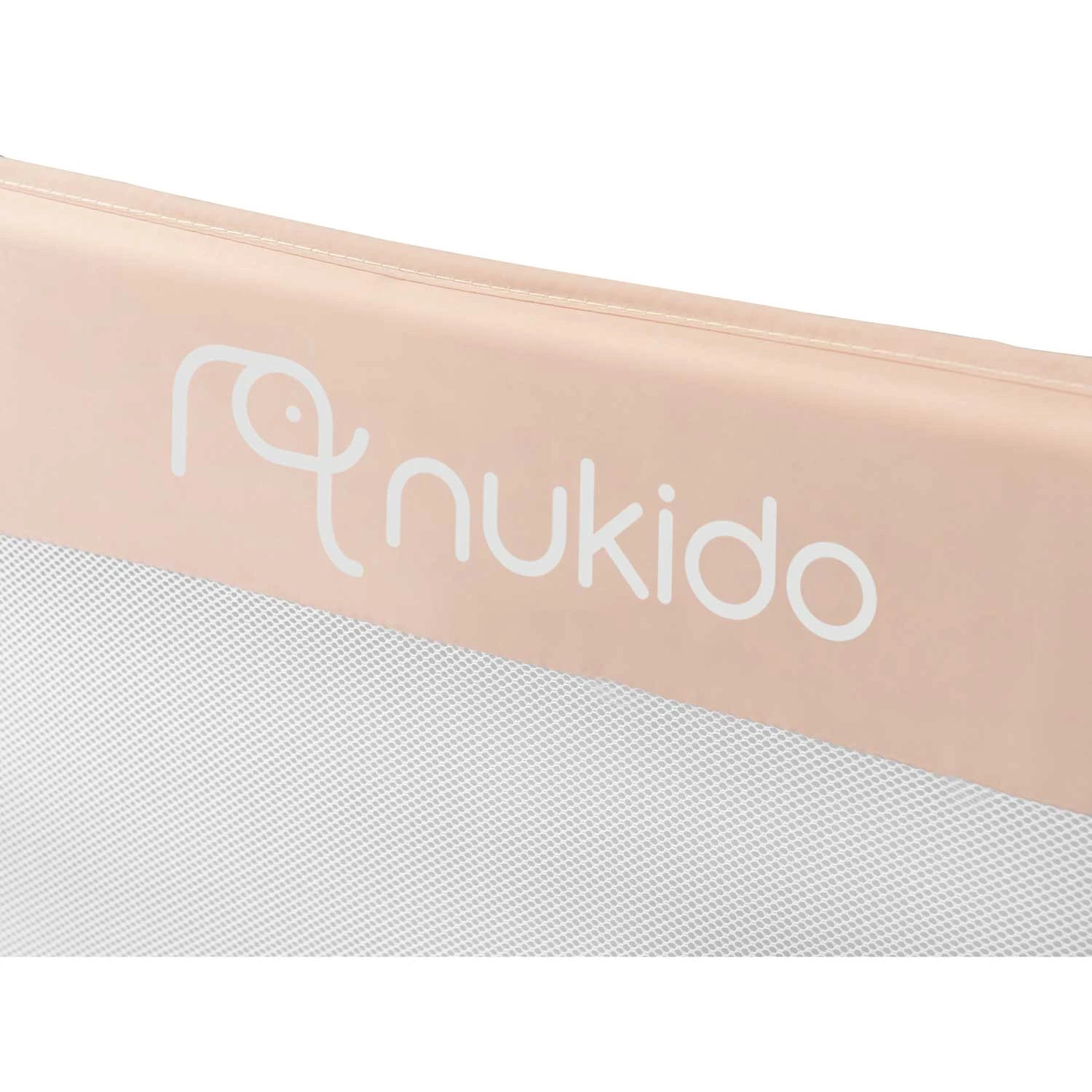 Nukido Bed Guard Rail 150x42x35 cm, Beige