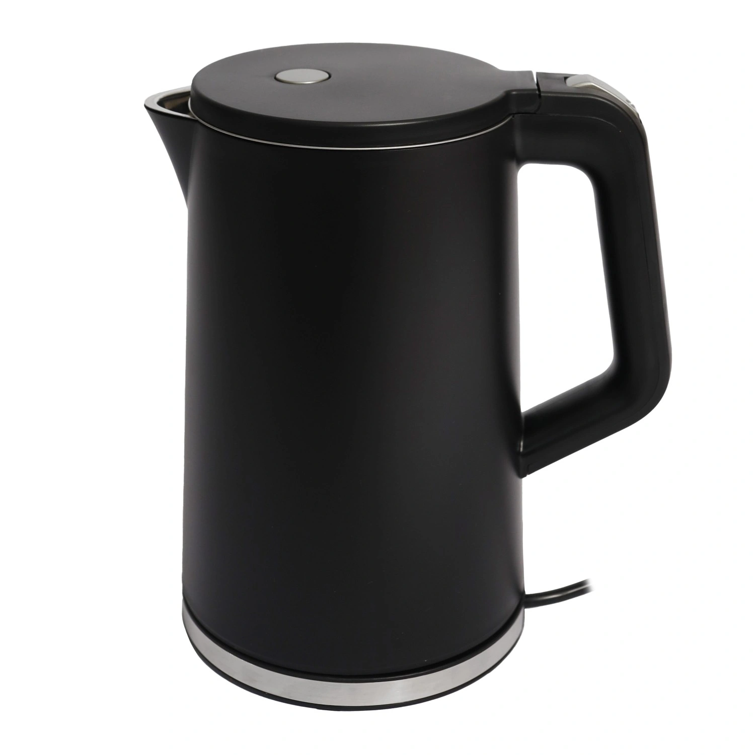 Bezvadu elektriskā tējkanna 1,7 l 1500 W, melna