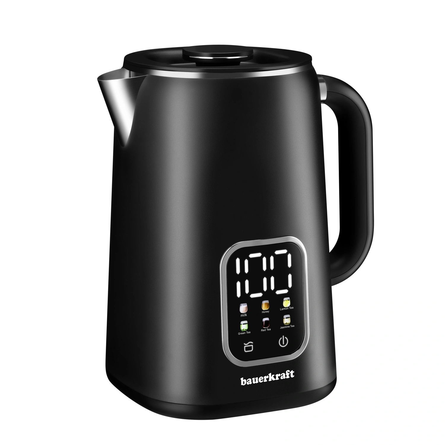 Smart Electric Kettle 1.7L with Temperature Control, Black