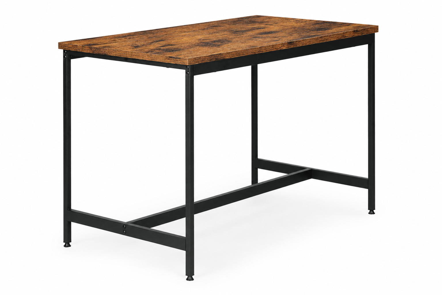 Ēdamistabas mēbeļu komplekts ModernHome galds un 2 soli, novecināts koks