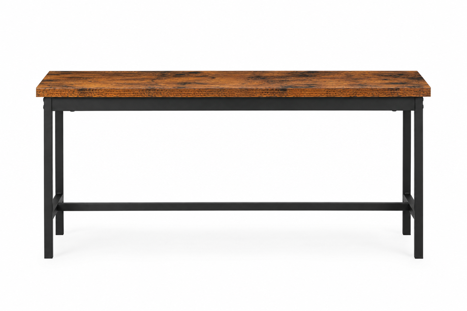 Ēdamistabas mēbeļu komplekts ModernHome galds un 2 soli, novecināts koks
