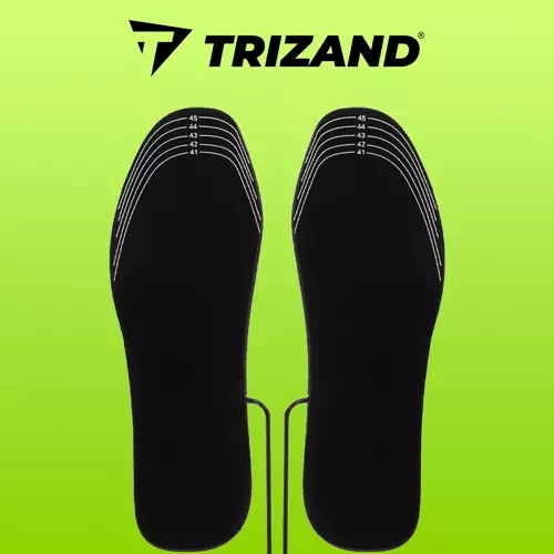 Apsildāmas Sildošās Apavu Zolītes, Kāju Sildītājs ar USB, Izmērs 41-46, 2 gab. | Heated Foot Warmer, Thermal...
