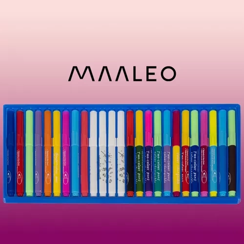 Набор магических фломастеров Maaleo, меняющие цвет, 25 шт.
