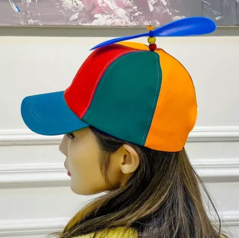 Baseball cap with propeller _ Malatec