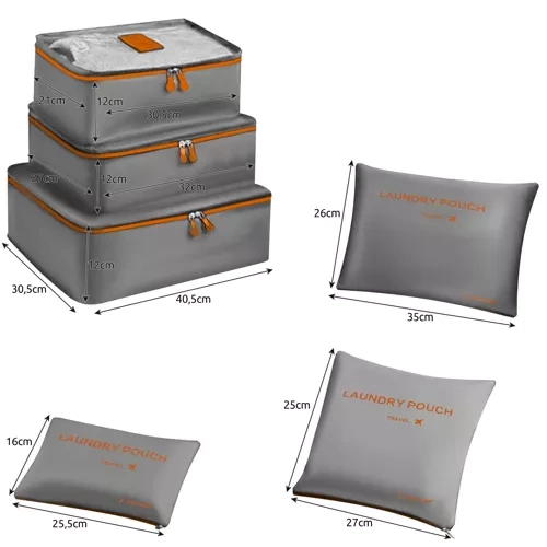 Ceļojumu Organizators - 6 Gab. Trizand 23183 | Travel Organizer Pcs.