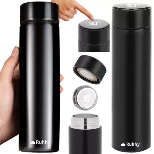 Termiskā Krūze Ar Led Displeju Ruhhy 23261 | Thermal Mug With Display