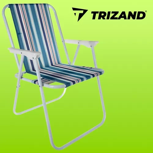 Trizand Bergamo saliekams tūrisma krēsls, zils