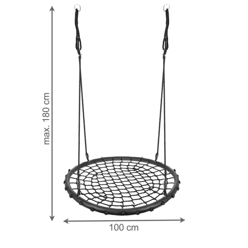 Šūpoles Stārķa Ligzda 100 cm, 150 kg HB23513