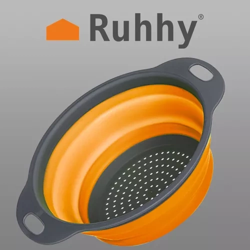 Collapsible Kitchen Colander and Strainer Ruhhy 23253