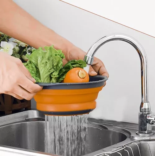 Collapsible Kitchen Colander and Strainer Ruhhy 23253