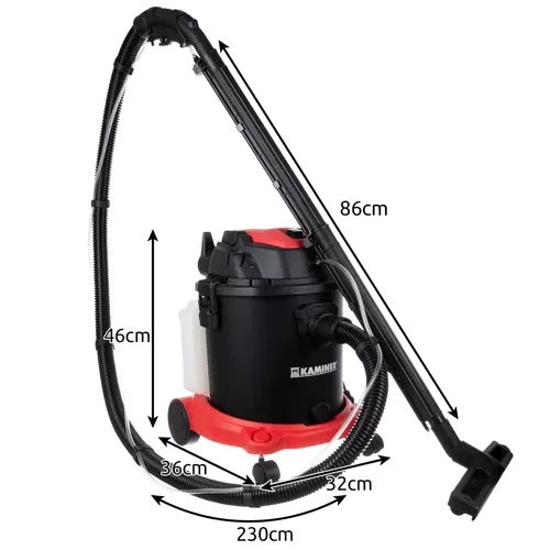 Kaminer 00023918 Washing Vacuum Cleaner 3in1 20L 1600W