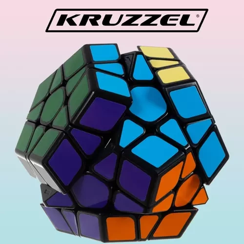 Kruzzel Dodecahedron Puzzle Cube 19886, Educational Logic Toy