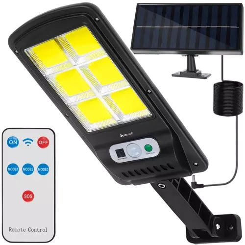 120 Led Solar Lamp With Izoxis Outdoor Panel