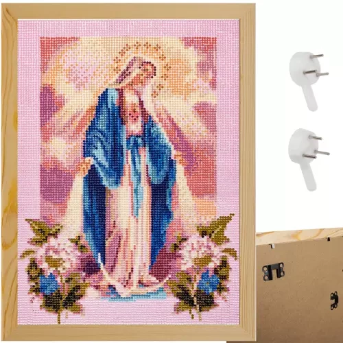 Деревянная рамка из сосны 30x40 см для алмазной мозаики Malatec 19917