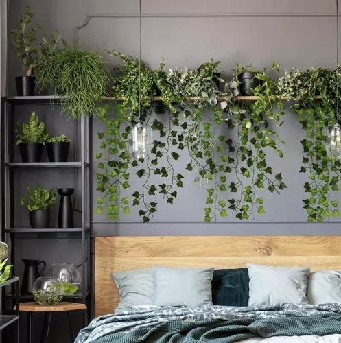 Gardlov Artificial Ivy Garland, 25.2m, Green