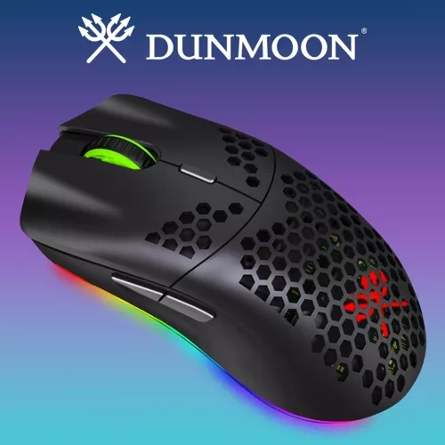Bezvadu spēļu pele Dunmoon 19495 ar RGB apgaismojumu