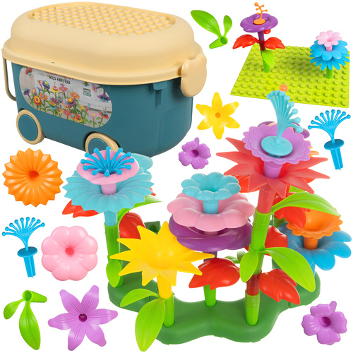 Flower Garden Building Toy Set ISO TRADE, 139 Pieces 26331 (0)