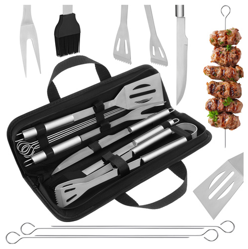 BBQ Tool Set 9 Pieces Kaminer 27184, Black (0)