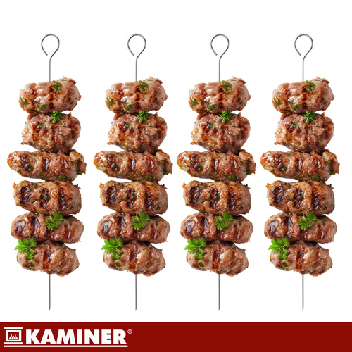 BBQ Tool Set 9 Pieces Kaminer 27184, Black (2)