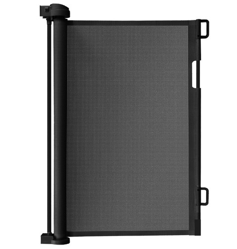 Portable Folding Safety Security Magic Gate Guard Mesh Fence Net for Pets Dog Puppy Cat, Black