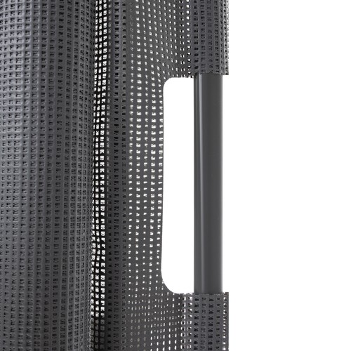 Portable Folding Safety Security Magic Gate Guard Mesh Fence Net for Pets Dog Puppy Cat, Gray