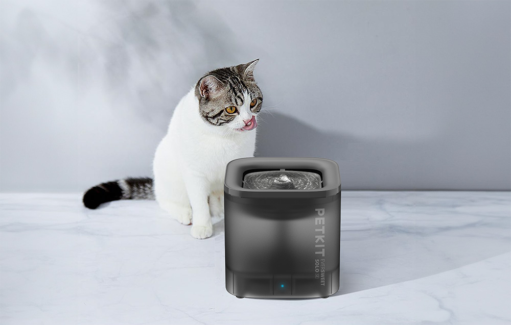 Ūdens strūklaka mājdzīvniekiem PetKit Eversweet SOLO SE Dark Gray