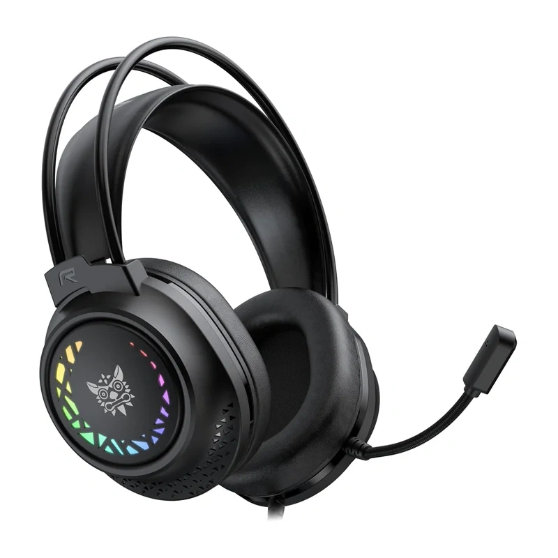 Spēļu austiņas ONIKUMA X92 Melnas 50mm RGB
