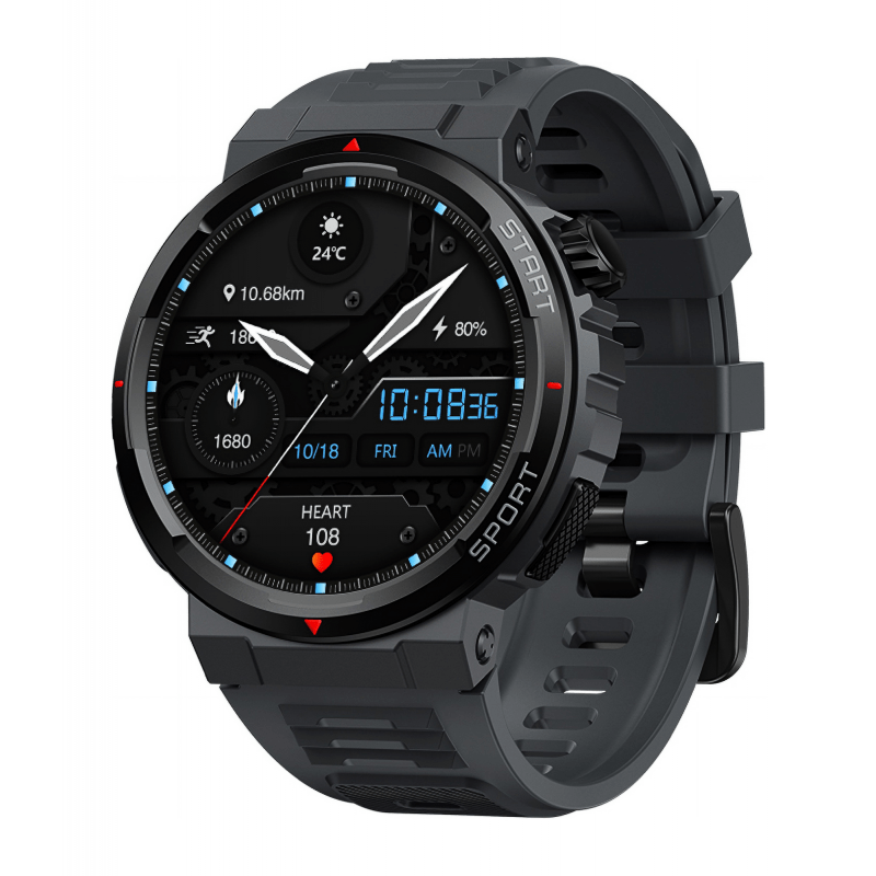 Умные часы Zeblaze Ares 3 Plus 1.43\" AMOLED Черные